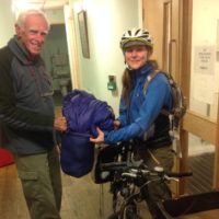 Charity receives donations of sleeping bags for the homeless