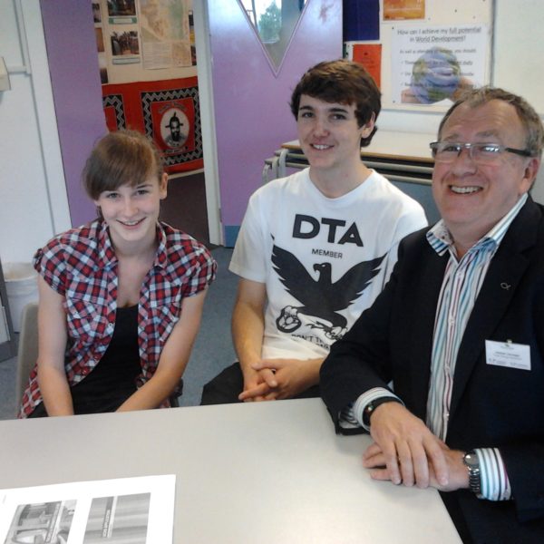 Truro College students get business mentoring advice